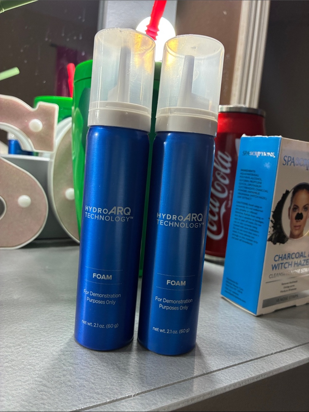 Zoryve Samples Blue Foaming Cleanser For Plaque Psoriasis - Gentle Daily Foam